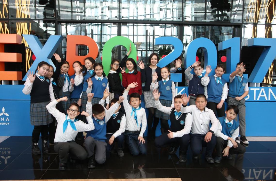 Астана қаласының оқушылары ЭКСПО-2017 мұрасымен таныса алады