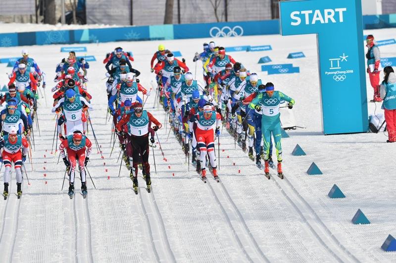 Олимпиада - 2018: Шаңғышы Денис Волотка жарыс жолынан шығып қалды