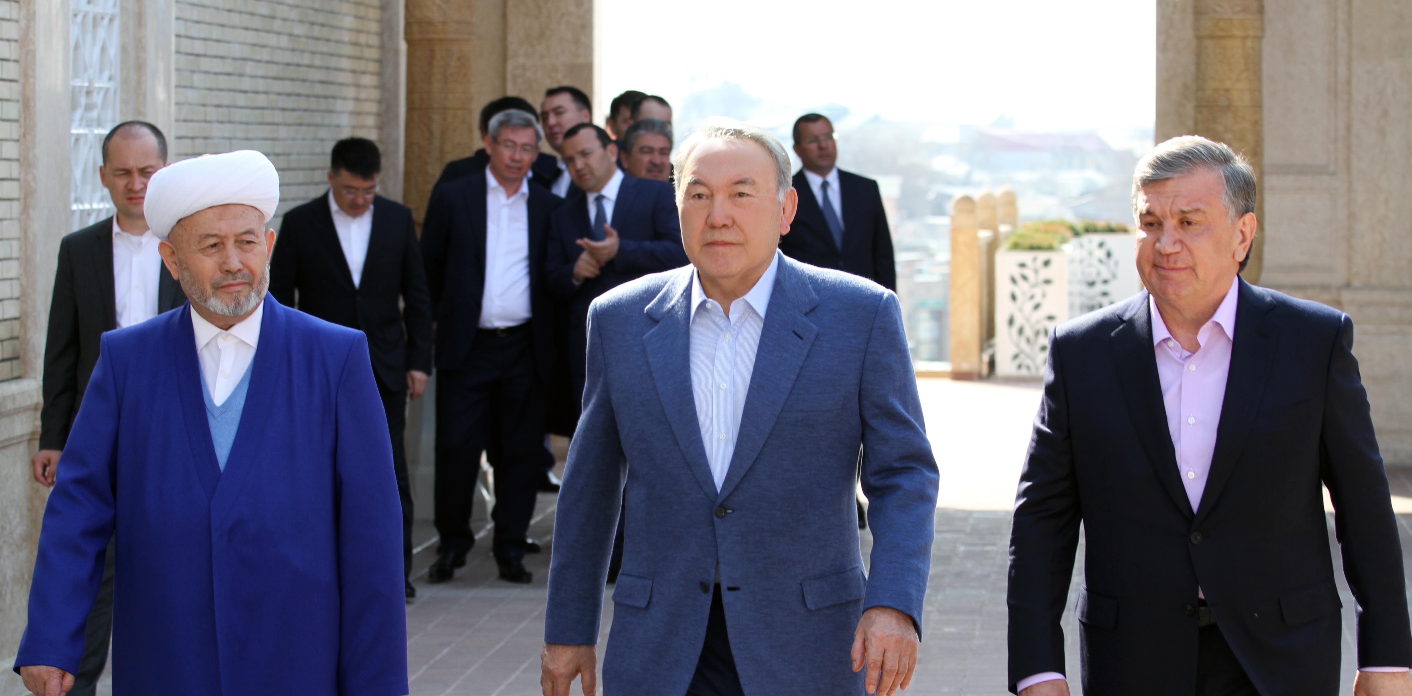 Елбасы Өзбекстан Республикасының Президенті Шавкат Мирзиёевпен кездесті

