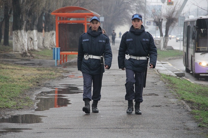 Ұлттық ұлан сарбаздары бір түнде бірнеше ұрыны қолға түсірді