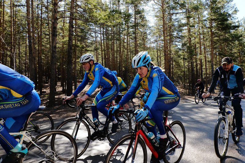 Бурабайда велосипед тебу кезеңі басталды