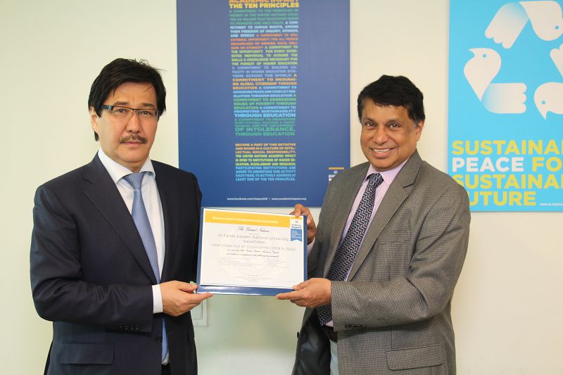 ҚазҰУ БҰҰ «Академиялық ық­пал» бағдарламасының ға­ламдық хабына же­тек­­­ші­лік етеді