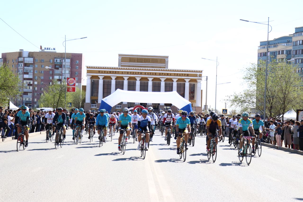 Атырауда меценаттардың қолдауымен велоспорт мектебі ашылды