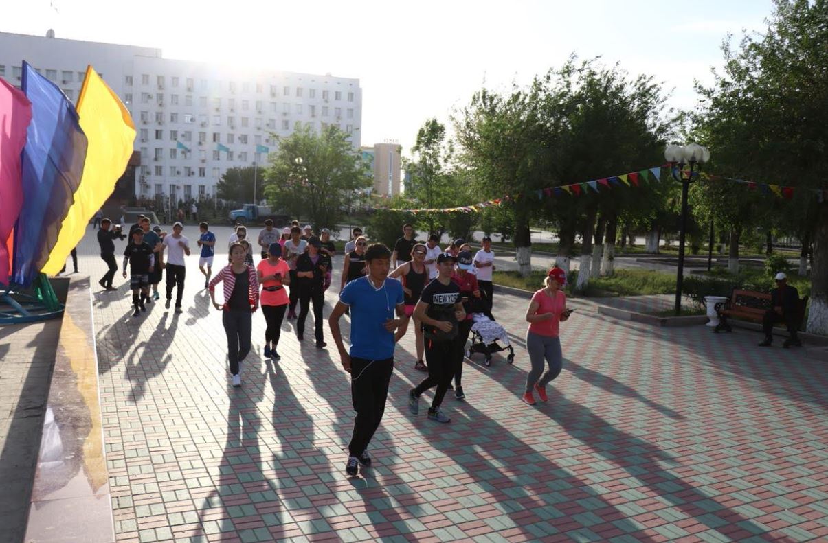 Атырау облысында жыл сайынғы марафонға 3 мыңға жуық тұрғын  қатысады