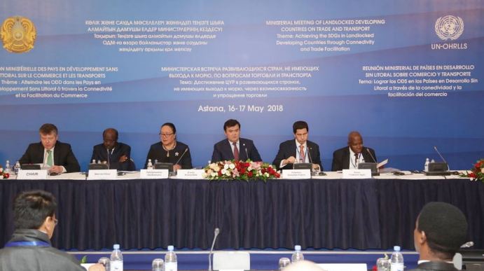 Астанада теңізге шыға алмайтын дамушы елдер министрлерінің кеңесі өтті