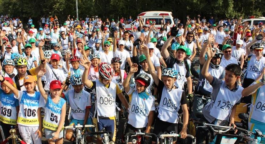 Қазақстанда алғаш рет балалар үйлерінің веложарысы өтеді