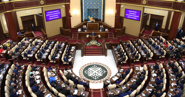 Бүгін Парламент палаталарының бірлескен отырысы өтеді