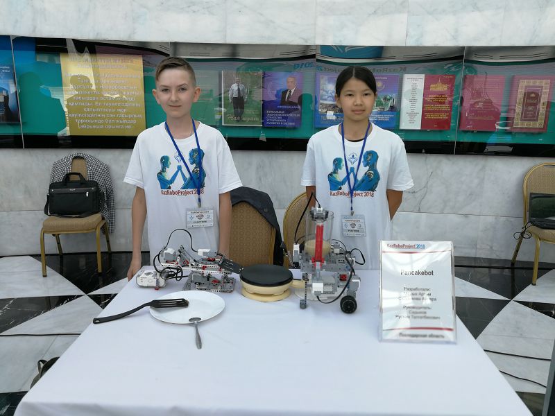 Астанада робот техникасы бойынша байқау жеңімпаздары анықталды