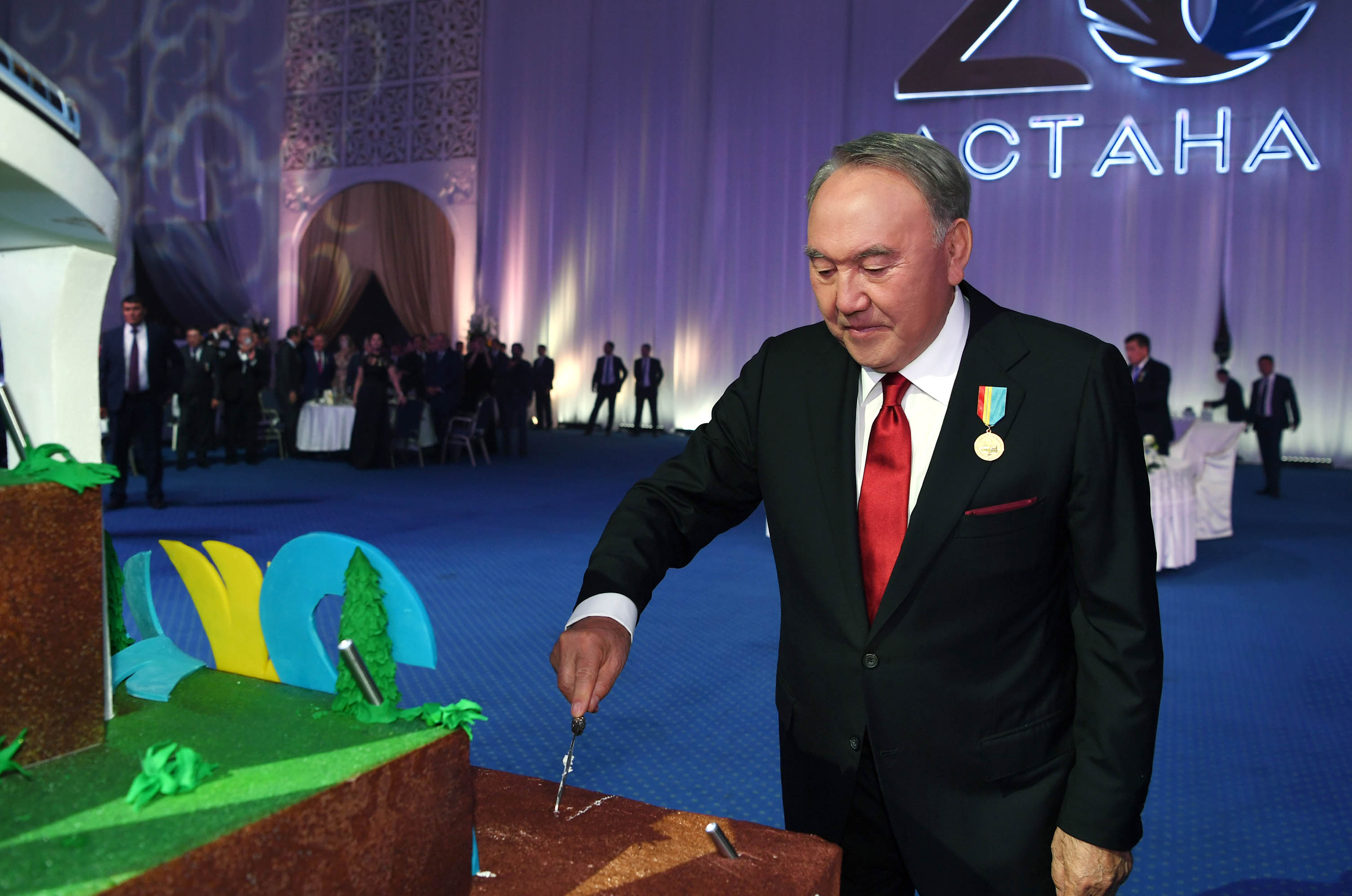Қазақстан Президенті Астананың 20 жылдығына арналған салтанатты қабылдауға қатысты
