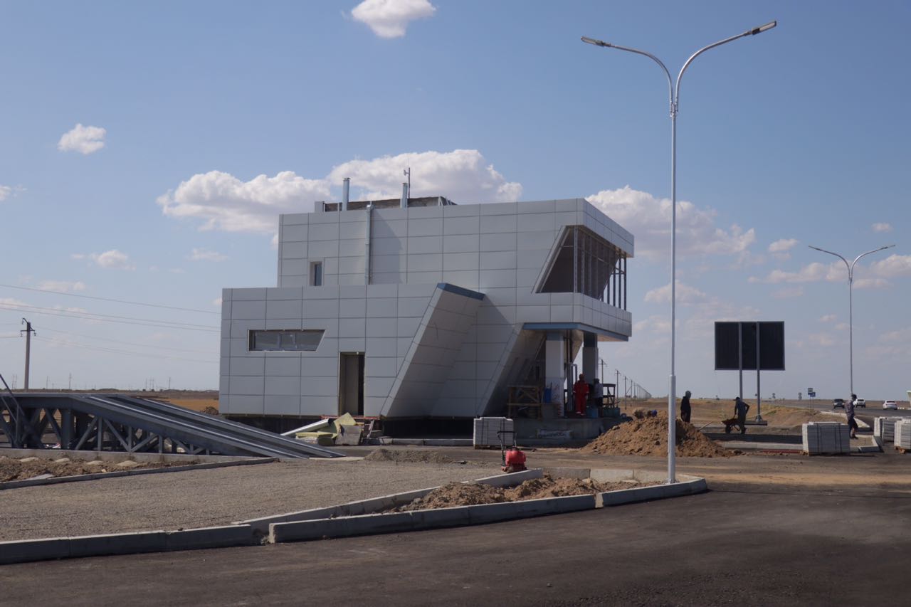 Атырау қаласына кіре берістерге 4 стационарлық полиция бекеті салынады