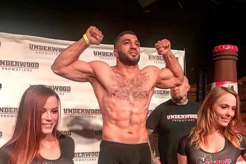 Али Балоев кезекті айқасының алдында салмақ өлшеу процедурасынан сәтті өтті