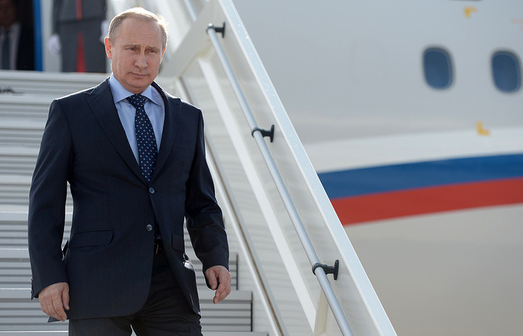 Ақтау әуежайына РФ Президенті Владимир Путиннің ұшағы келіп қонды