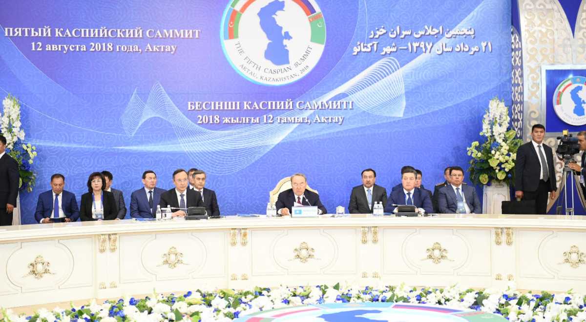 Келесі Каспий саммиті Түрікменстанда өтеді
