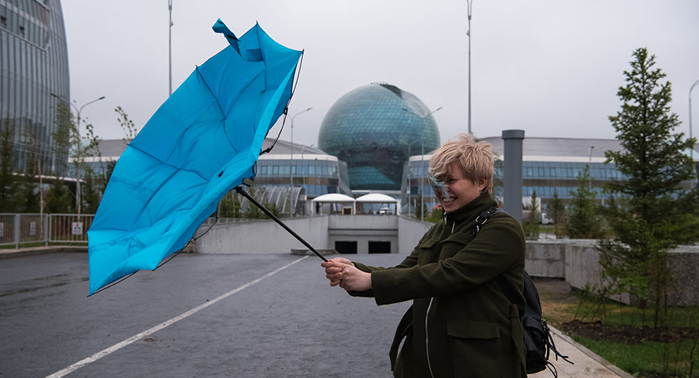 Ауа райы болжамы: Ақмола облысы мен Астана аумағында дауыл тұрады