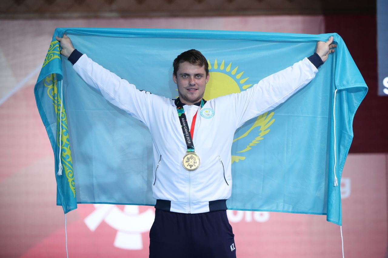 Азиада-2018: Дмитрий Алексанин Қазақстан қоржынына алғашқы алтынды салды