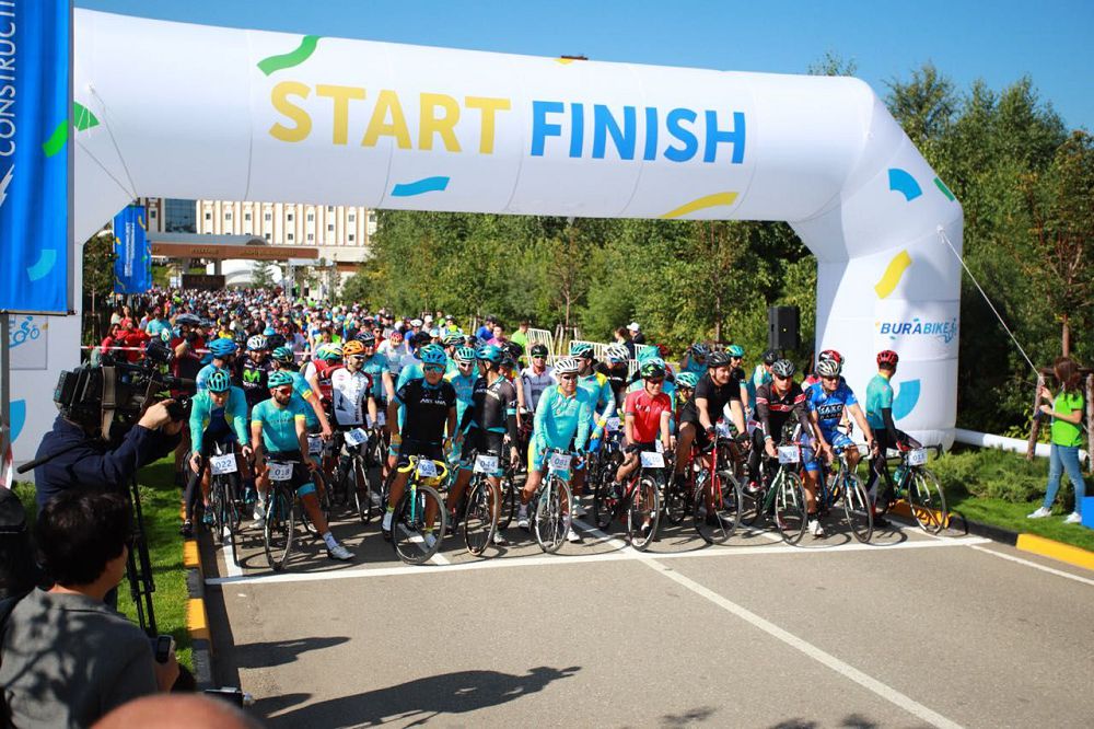 Бурабайдағы веложарыс 