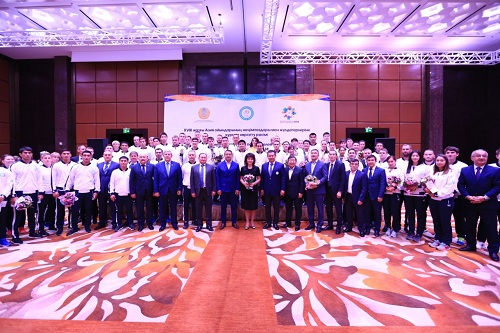 Алматыда Азия ойындарының жеңімпаздары мен жүлдегерлеріне құрмет көрсетілді