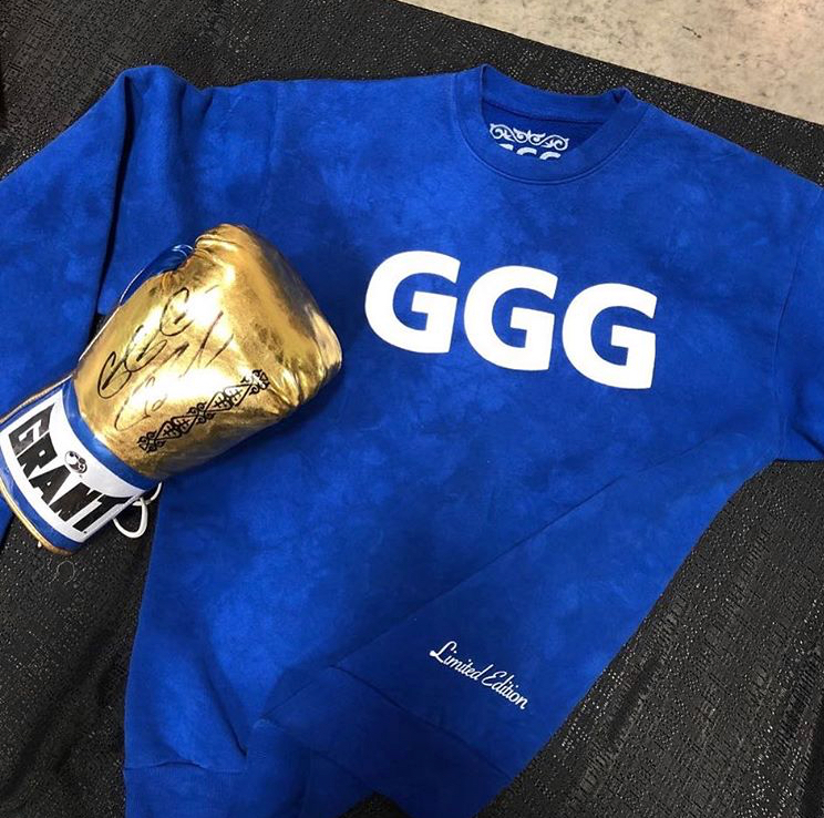 Головкин өз есімі жазылған жаңа өнімді таныстырды