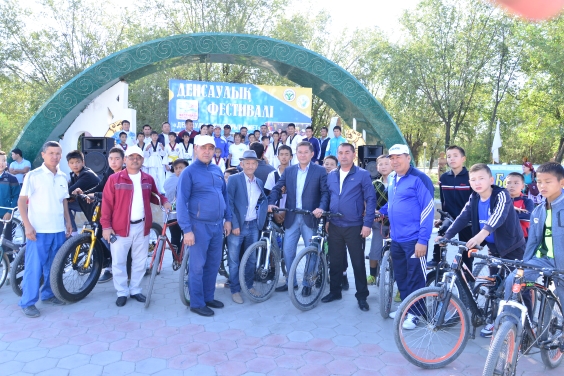 Отырар ауданында «Денсаулық-2018» фестивалі өтті