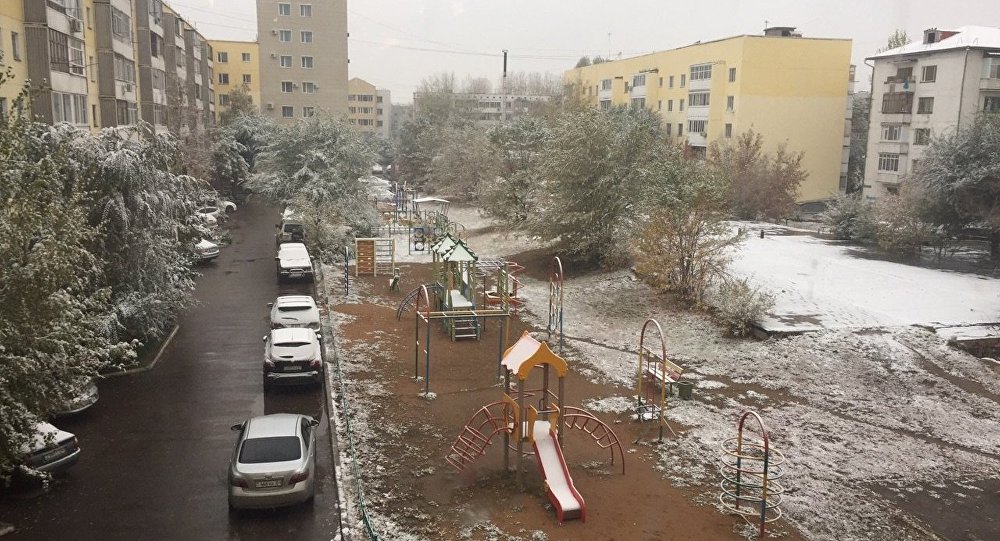 Еліміздің солтүстік өңірінде қар жауады