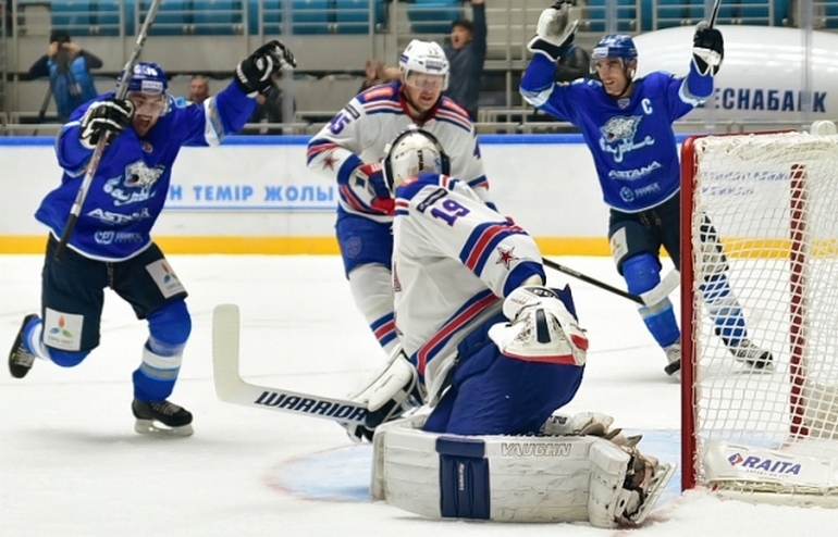 «Барыс» ең көп гол соққан командалар көшін бастады