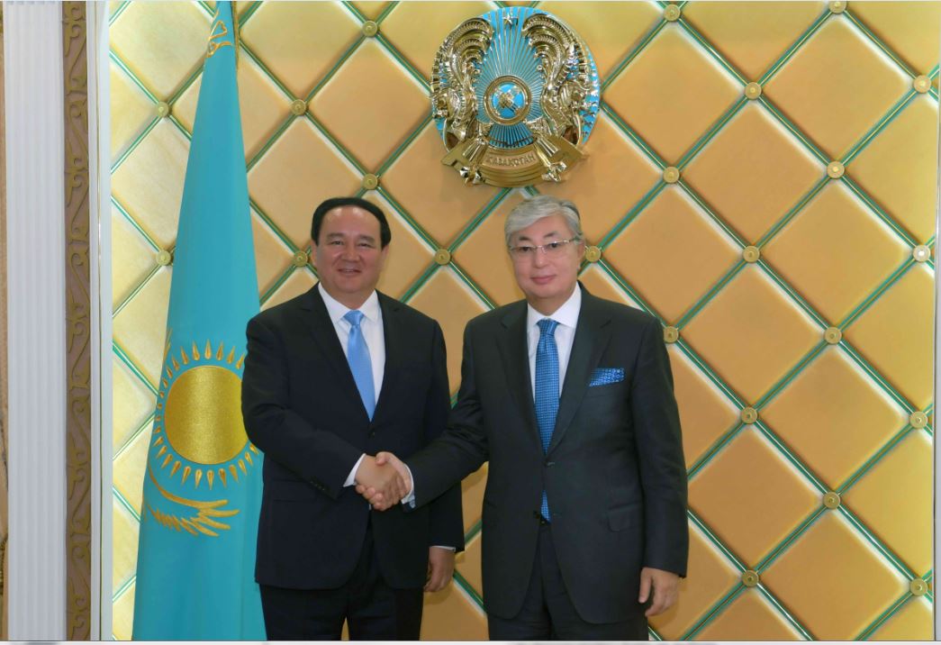 Қ.Тоқаев ШҰАА Халықтық саяси консультациялық кеңесінің Төрағасын қабылдады