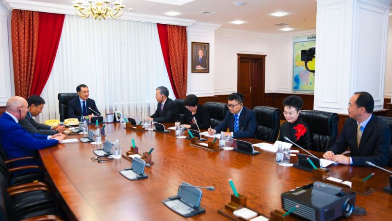 Бақытжан Сағынтаев Қытайдың қаржы саласының өкілдерімен кездесті