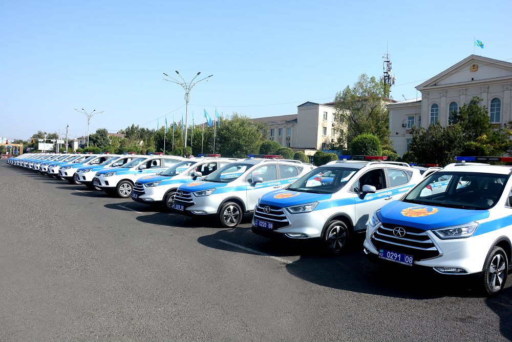 Тәртіп сақшыларына темір тұлпар берілді