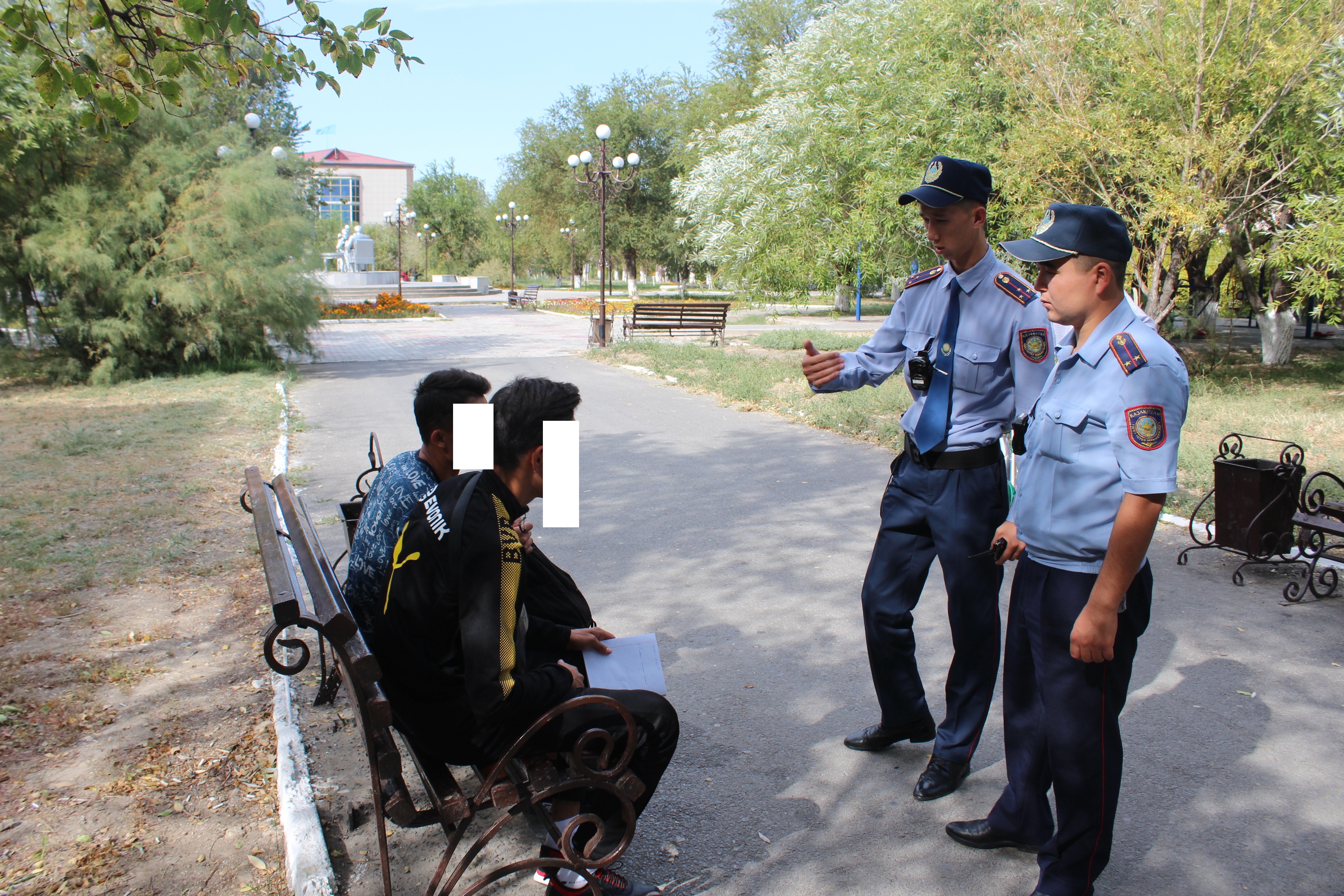 Қызылордада жаяу патрульдер қызметі күшейді