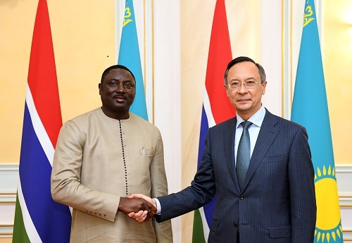 Қазақстан мен Гамбия екіжақты ынтымақтастығы дамуға бағытталуда