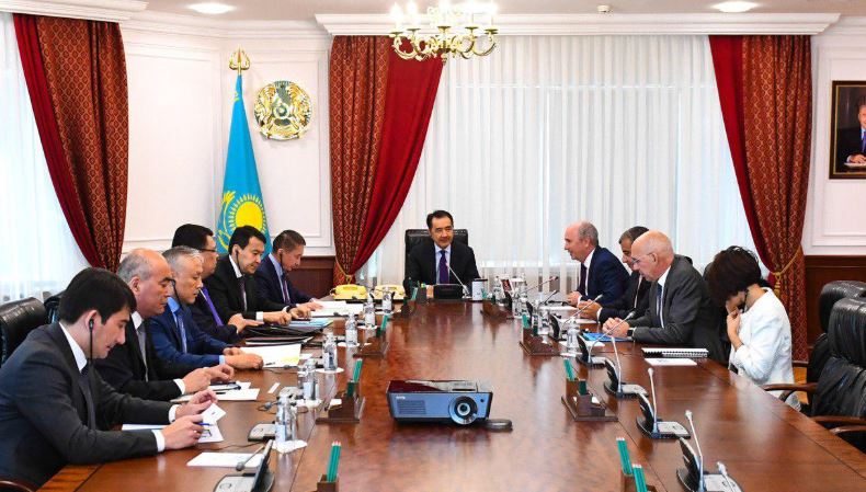 Б.Сағынтаев «Роял Датч Шелл» концерні бөлімшесінің директорымен кездесті