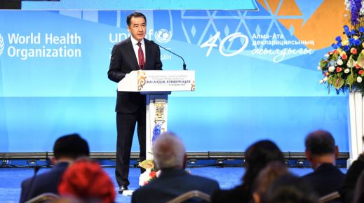 Б. Сағынтаев: Ұлт денсаулығы және денсаулық сақтаудың қолжетімділігі — мемлекетіміздің және Президенттің негізгі басымдықтары