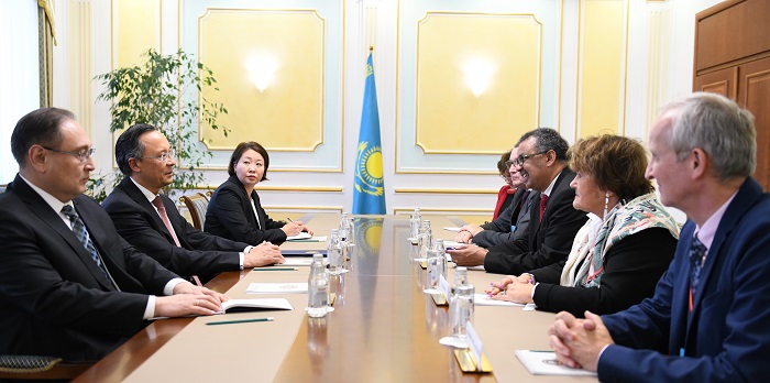 СІМ басшысы және ДДСҰ Бас директоры Астана конференциясының қорытындыларын талқылады