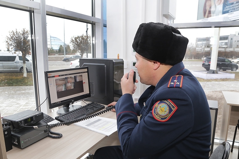 Теміртауда шыныдан салынған учаскелік полиция бекеті ашылды