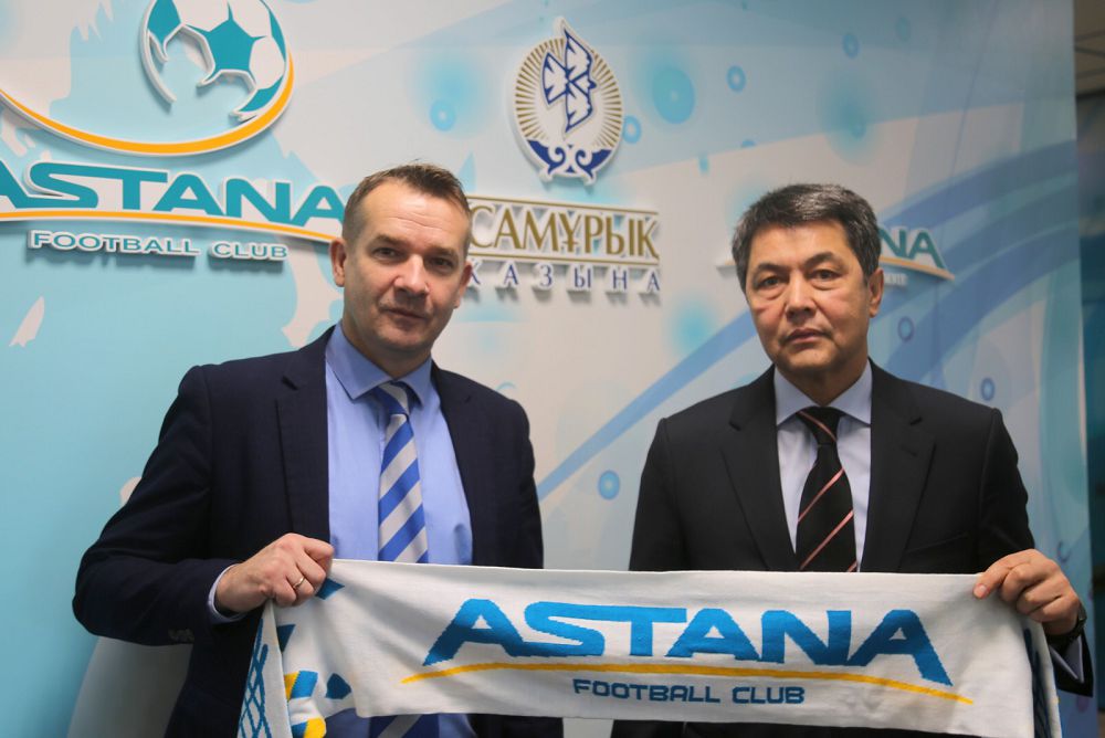 «Астананы» ағылшын басқарады