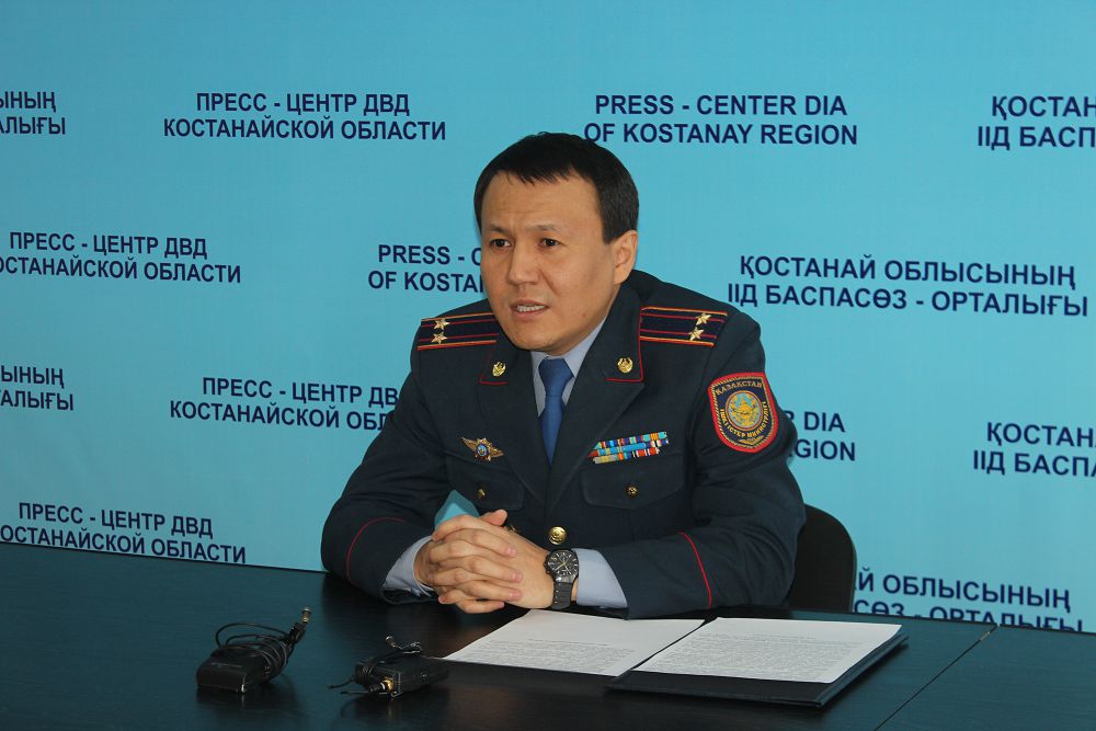 Қостанайда полицей парадан бас тартты