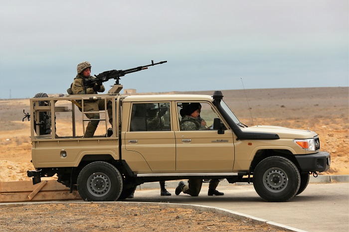 Батыстағы әскери бөлімдер жауынгерлік даярлықтың жауапты сынағынан өтуде