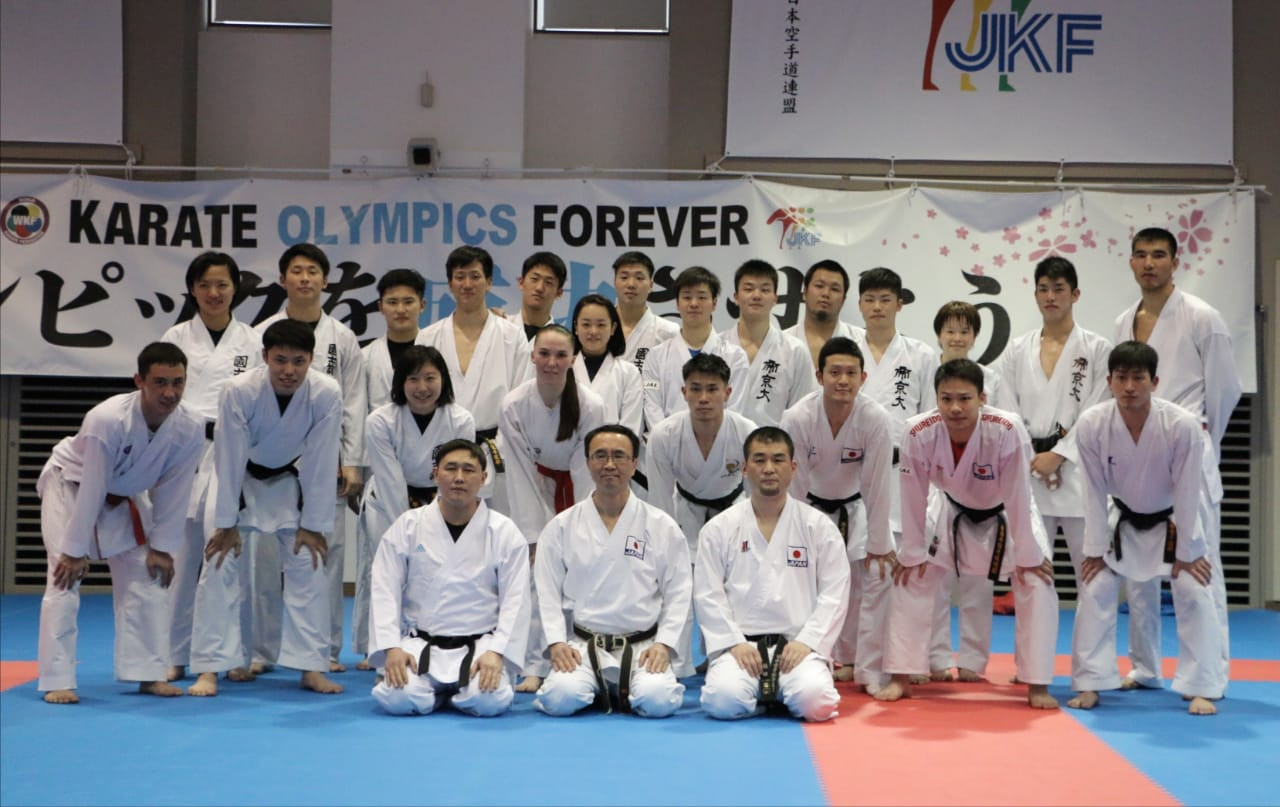 Отандық каратешілер Токиода бірлескен оқу-жаттығу жиынын бастады
