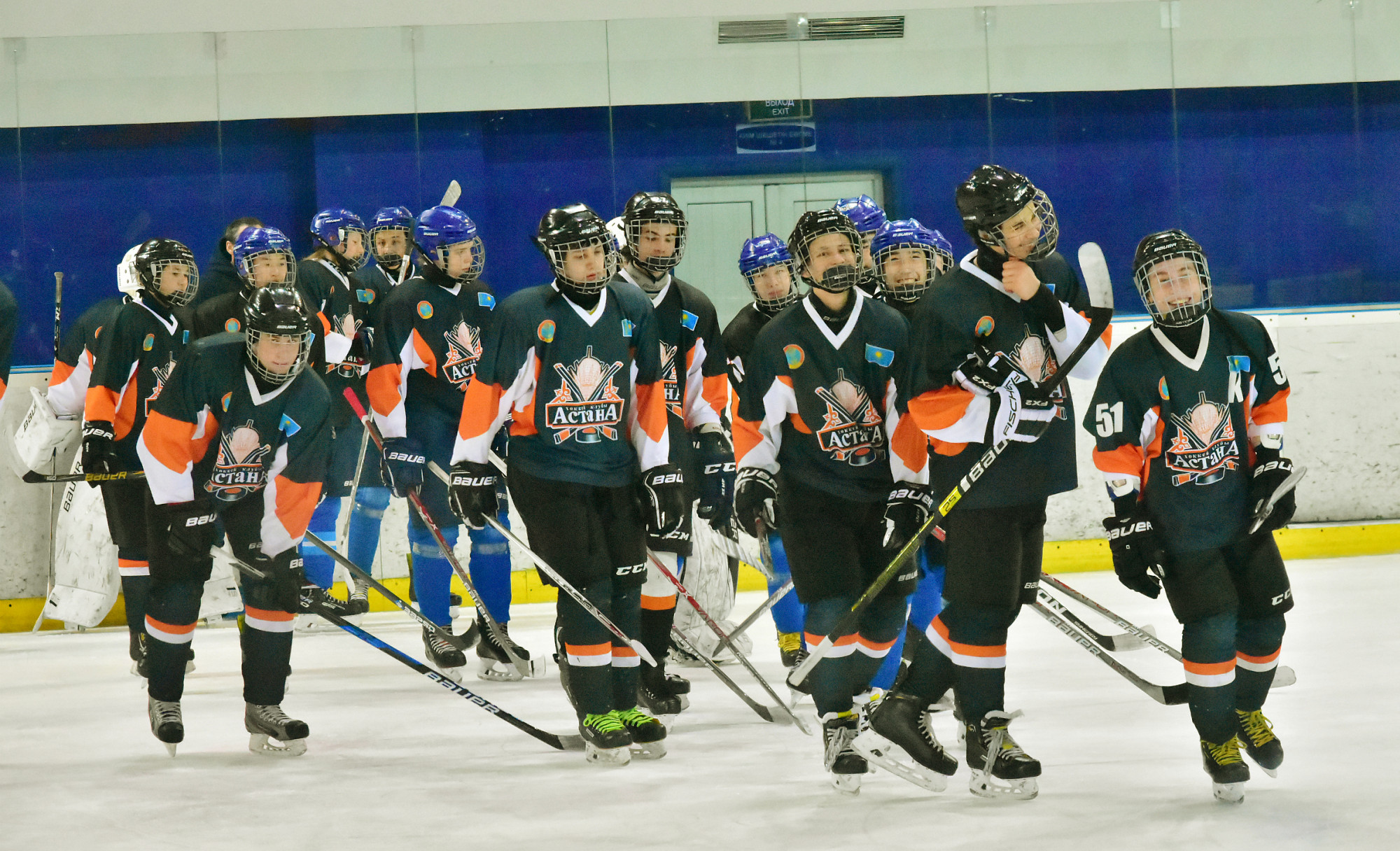 Шайбалы хоккейден өткен қысқы жастар ойындарында «Астана» командасы жеңімпаз атанды