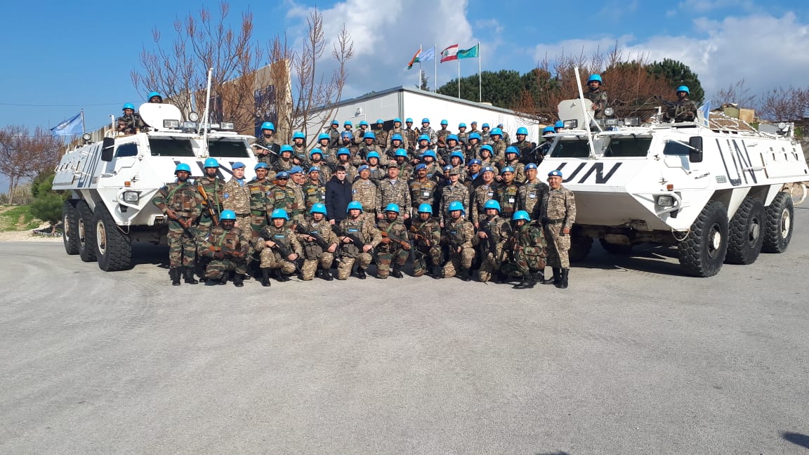 Қазақстан Қарулы Күштерінің өкілдері Ливандағы бітімгершілік ротаны тексеріп шықты