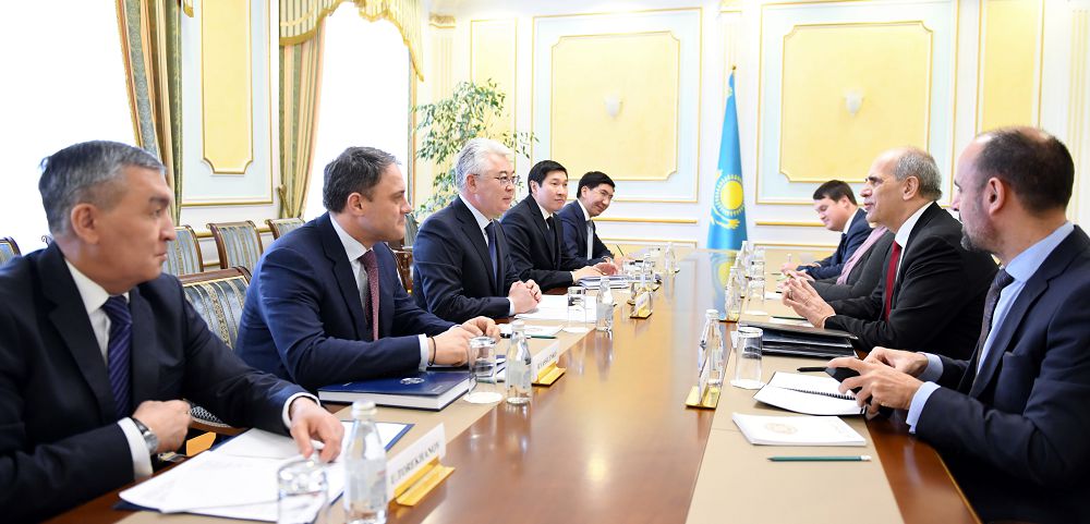 Бейбіт Атамқұлов Еуропалық Одақтың Орталық Азия бойынша арнайы өкілімен кездесті