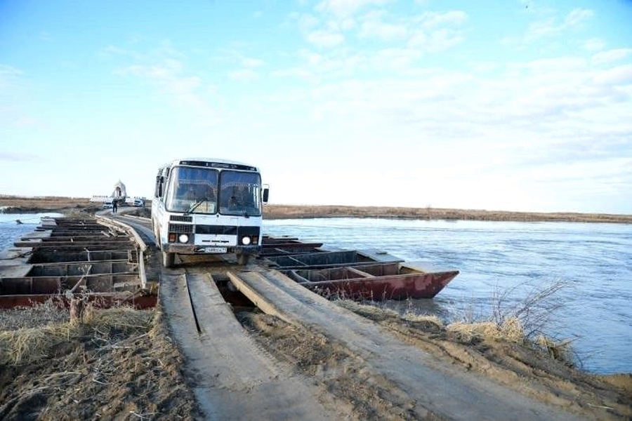 Қазалы ауданындағы көпірде ақау бар