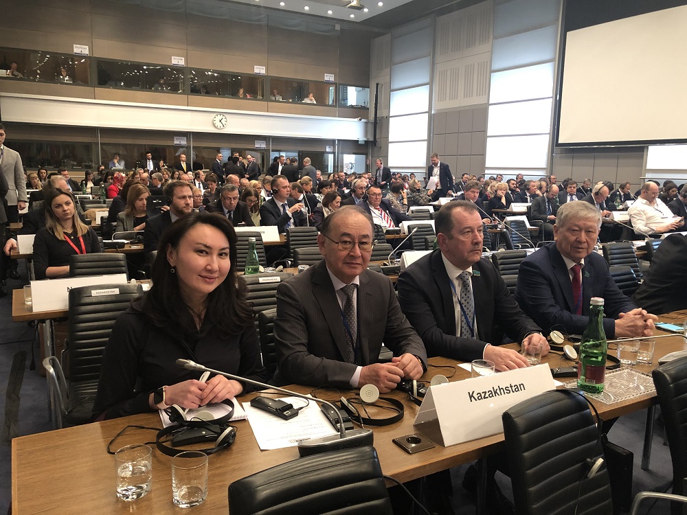 Сенат депутаттары ЕҚЫҰ ПА сессиясына қатысты