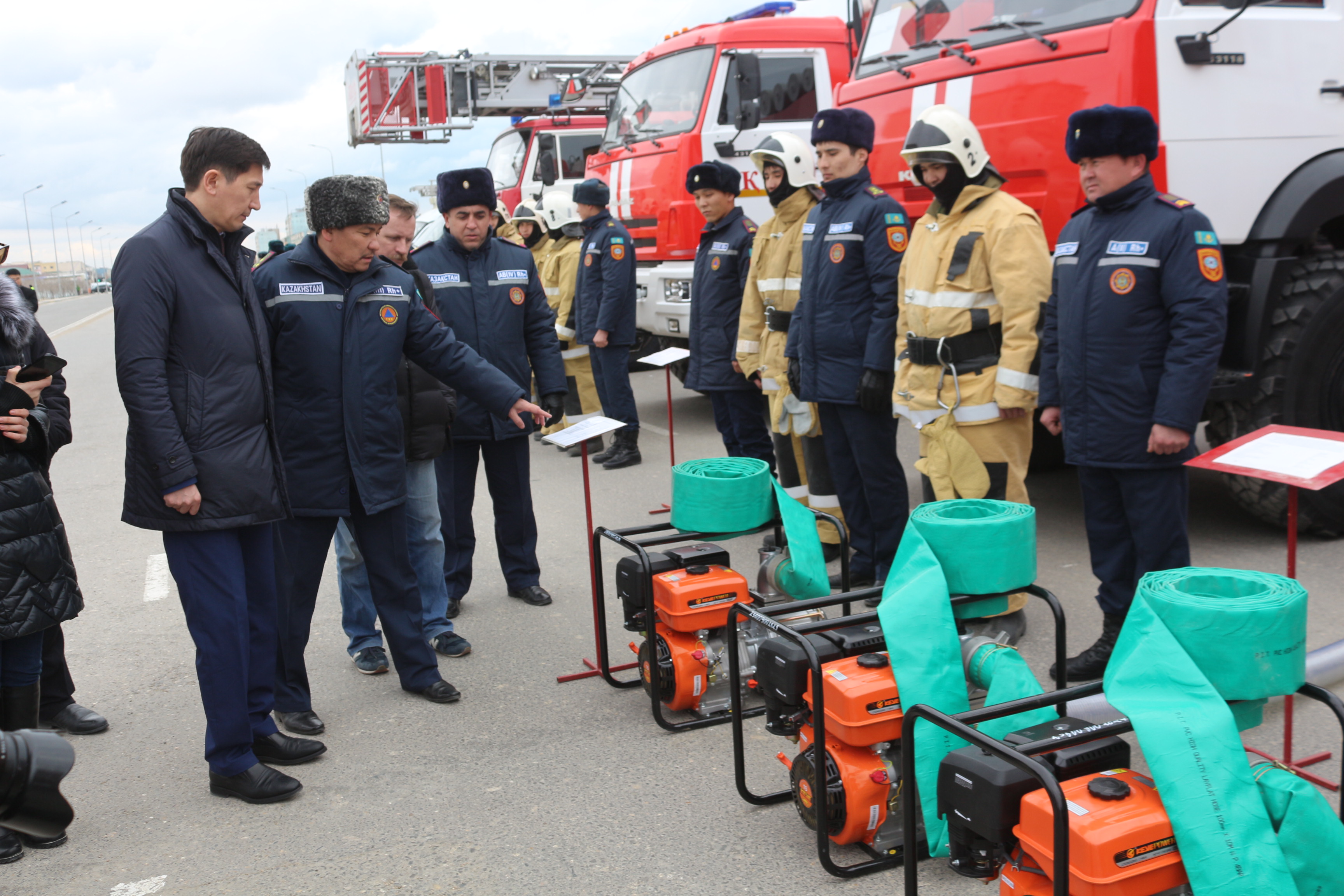 «Көктем-2019» жаттығу аясында жасақтың дайындығы тексерілді