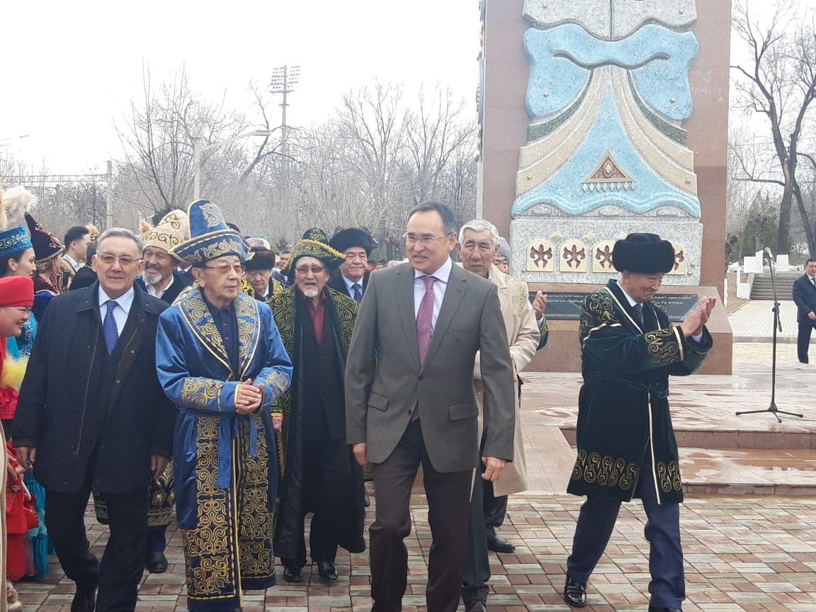 Тараз қаласында жастарға арналған аллея ашылды