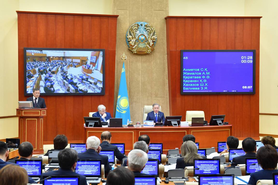 Мәжіліс Спикері Нұрлан Нығматулиннің төрағалығымен Палатаның жалпы отырысы өтті