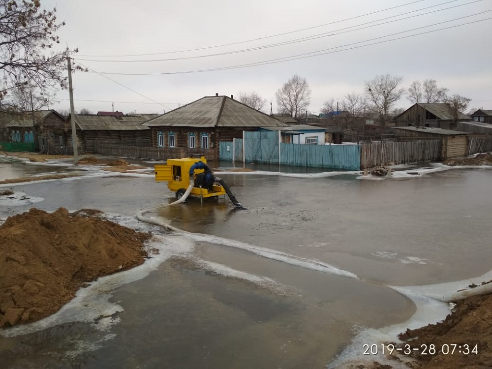 ШҚО Бесқарағай ауданында екі үй су астында қалды