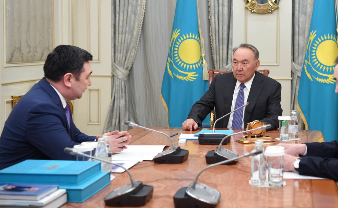 Нұрсұлтан Назарбаев Халықаралық Түркі академиясының президентін қабылдады