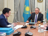 Нұрсұлтан Назарбаев Халықаралық Түркі академиясының президентін қабылдады