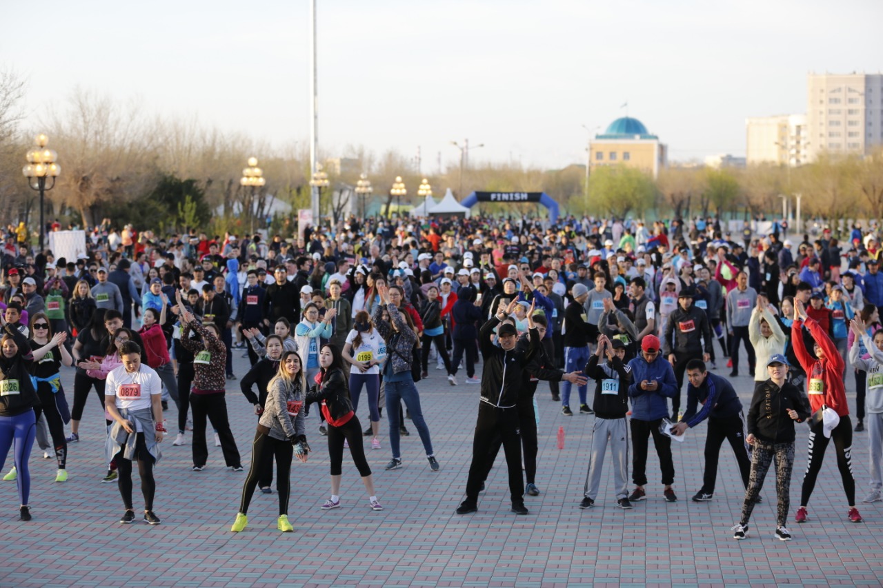 «Atyrau Marathon 2019» жарысына 3 мың адам қатысты